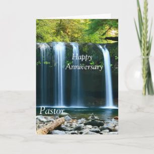 Happy Anniversary Pastor Card