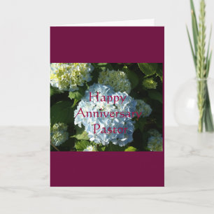 Happy Anniversary Pastor Card