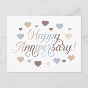 Happy Anniversary Postcard
