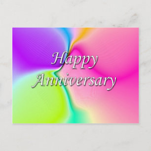Happy Anniversary Postcard