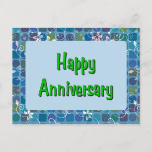 Happy Anniversary Postcard