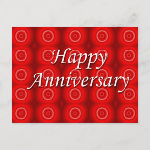 Happy Anniversary Postcard