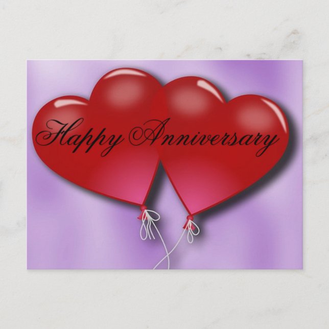 Happy Anniversary Postcard (Front)