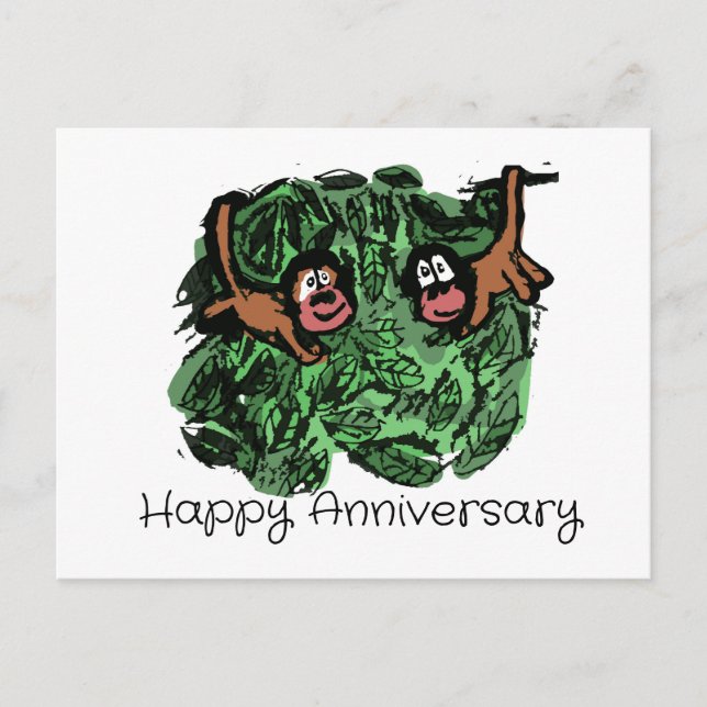 Happy Anniversary Postcard (Front)