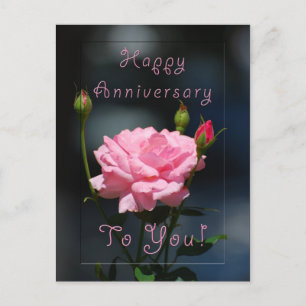 Happy anniversary postcard