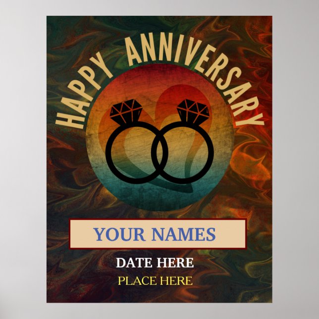 happy anniversary   poster (Front)