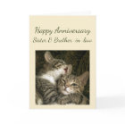 Happy Anniversary Sister & Brother-in-law Card