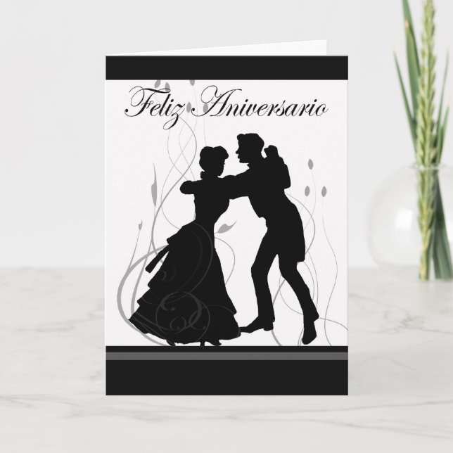 Happy Anniversary-Spanish Card (Front)