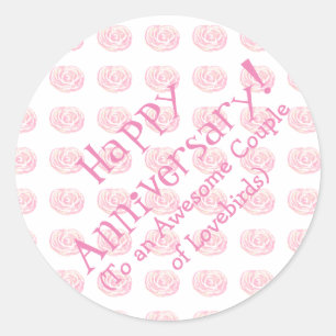 Happy Anniversary Stickers