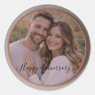 Happy anniversary stickers party stickers
