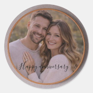 Happy anniversary stickers party stickers