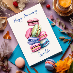 Happy Anniversary Sweetie   Cookie Pun Card