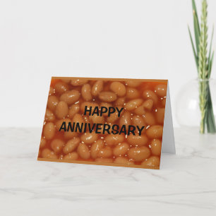Happy Anniversary To My Favourite Human Beans! Card