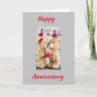 HAPPY "ANNIVERSARY" to **MY HONEYBEAR** Card