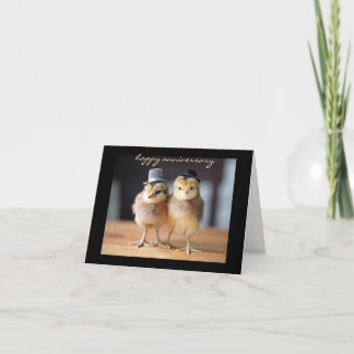 Happy Anniversary to Quite a Pair (greeting card) Card