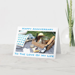 **HAPPY ANNIVERSARY** TO THE "LOVE OF MY LIFE" CARD