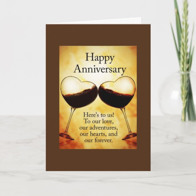 HAPPY "ANNIVERSARY" TO "US" CARD (Front)