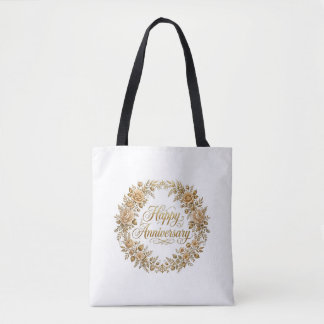 Happy Anniversary Tote Bag