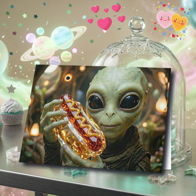 Happy Annivesary  | Funny Alien Pun Card (Creator Uploaded)