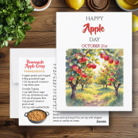Happy Apple Day | October 21st
