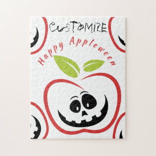 Happy Appleween Jack O'lantern Thunder_Cove Jigsaw Puzzle