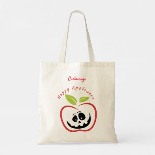 Happy Appleween Jack O'lantern Thunder_Cove Tote Bag