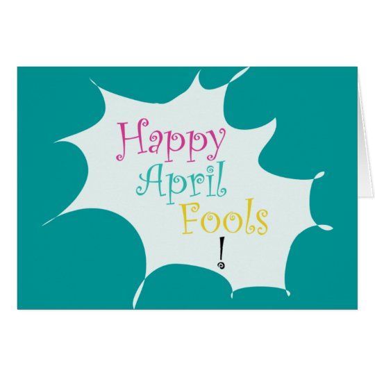 Happy April Fools - Card