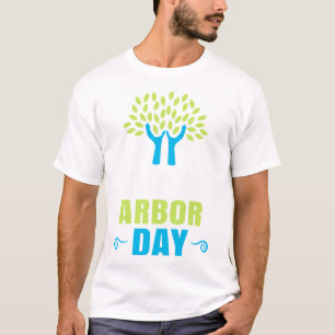 Happy Arbor Day Earth Day Recycling Save Environme T-Shirt