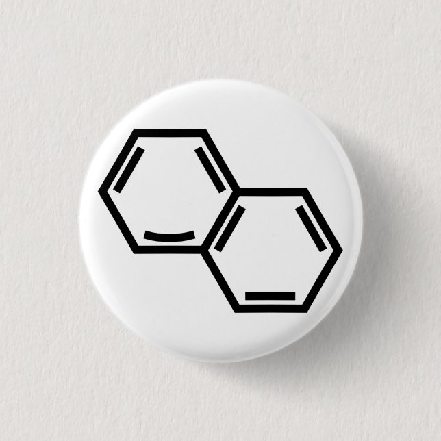 Happy Arene (double, black) 3 Cm Round Badge (Front)