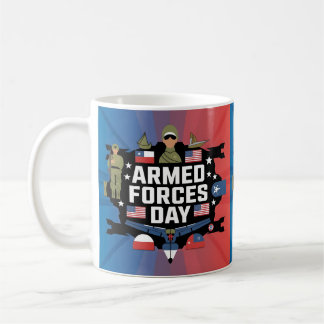 Happy Armed Forces Day Gift Coffee Mug
