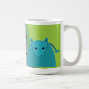 Happy as a Hippo Coffee Mug