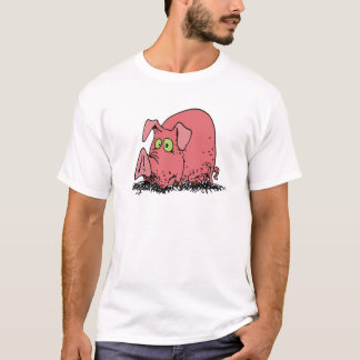 Happy as a pig in mud T-Shirt