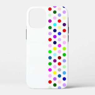 Happy As Can Be - Playful Dots Striking Multicolor iPhone 12 Mini Case