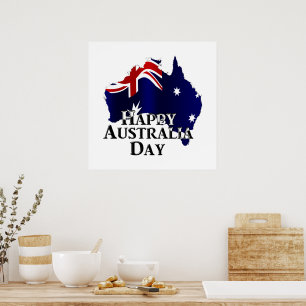Happy Australia Day Poster