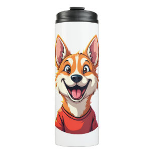 Happy Australian Cattle Dog Tank Top Thermal Tumbler
