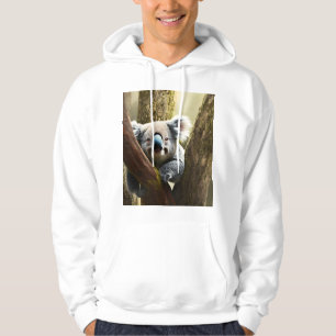 Happy Australian Koala Bear In Tree, Hoodie