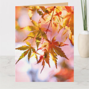 HAPPY AUTUMN FALL GREETING CARDS