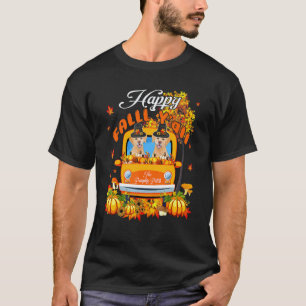 Happy Autumn Y'all Thanksgiving Labrador Retriever T-Shirt