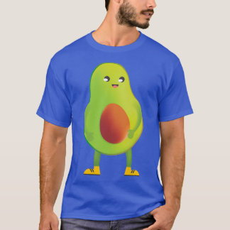 Happy Avocado vegan fruit food gift cute love T-Shirt