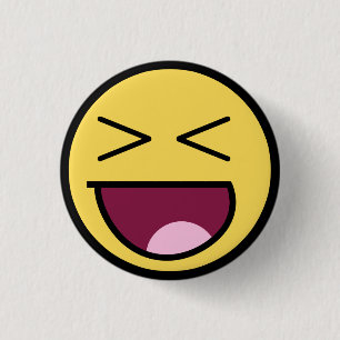 Happy Awesome Face Button