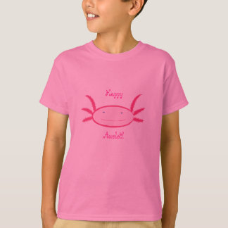Happy Axolotl - Ask Lots of Questions T-Shirt