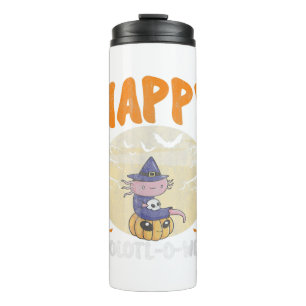 Happy Axolotl-O-Ween Cute Halloween Axolotl Hallow Thermal Tumbler