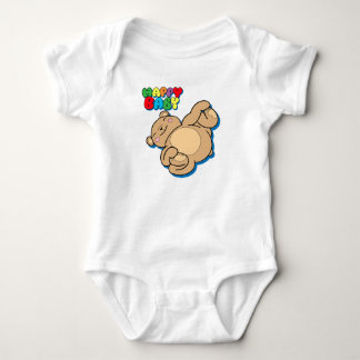 Happy Baby by Yoga Teddy Bear Bodysuit