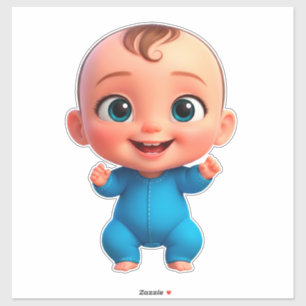 Happy Baby Cartoon