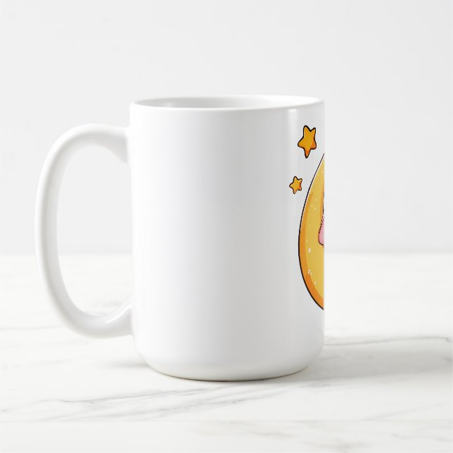 Happy baby elephant coffee mug (Left)