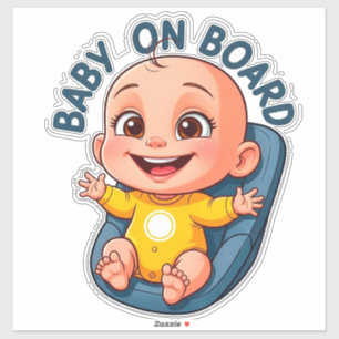 Happy Baby On Board