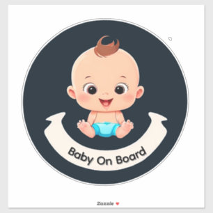 Happy Baby On Board