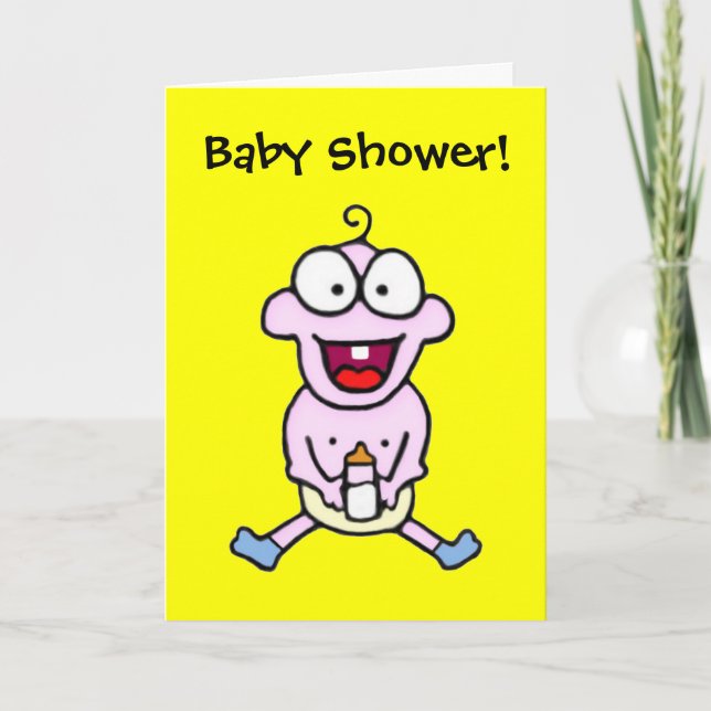 Happy Baby Shower Invitation (Front)