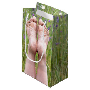 Happy Bare Feet Small Gift Bag