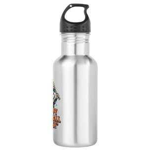 Happy Baseball Ween Vintage Halloween Baseball Des 532 Ml Water Bottle
